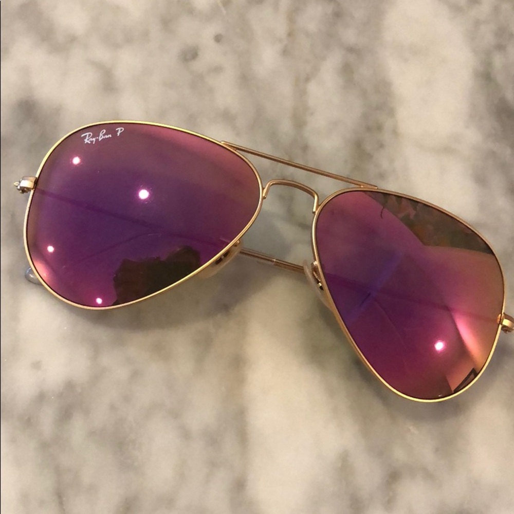 Aviator Metal Ray Ban Polarized Sunglasses